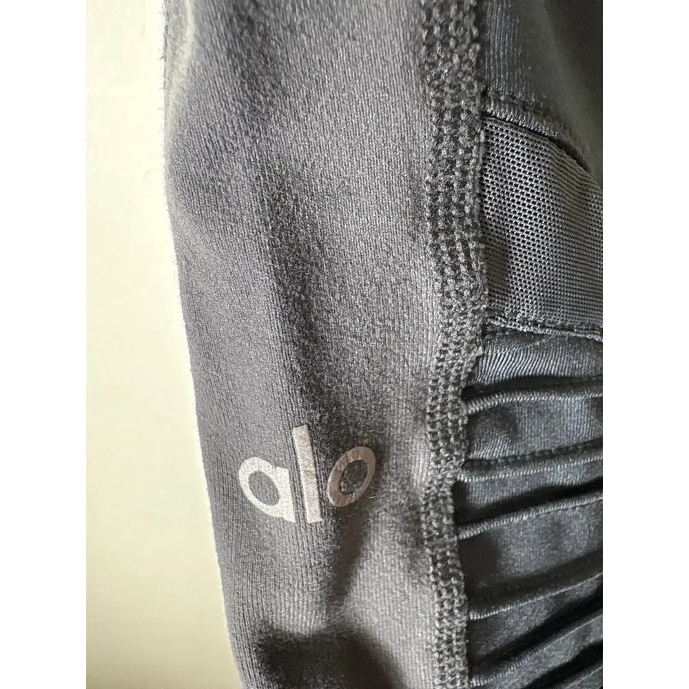 Alo Yoga Gray Athletic Ankle Leggings Sz XS